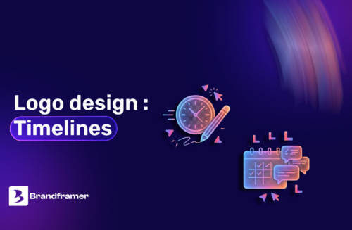 article timeline logo design