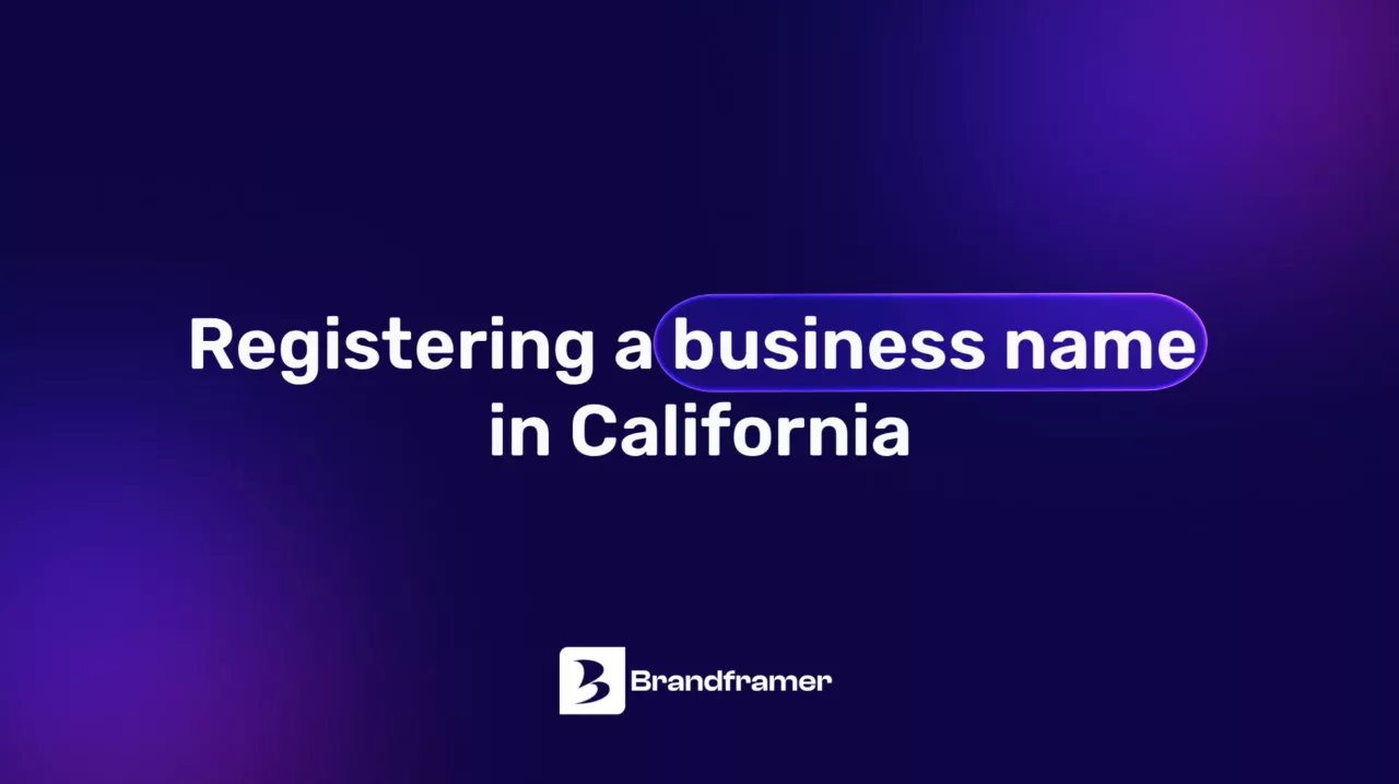 business name california article