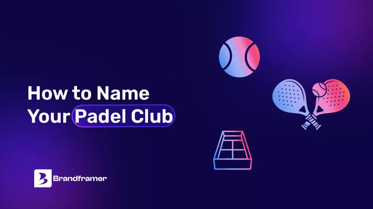 name padel club brandframer