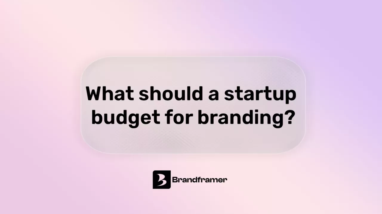 startup budget branding article